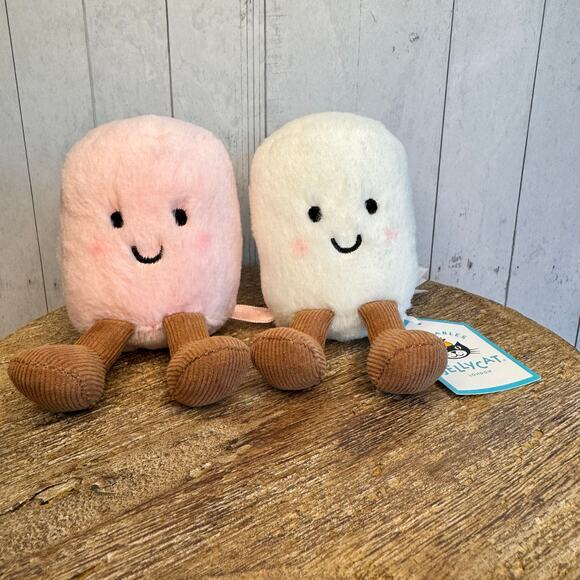 Jellycat Accessories - Jellycat Marshmallows Amuseables Toastie Marshmallows NEW Jellycat Marshmellows